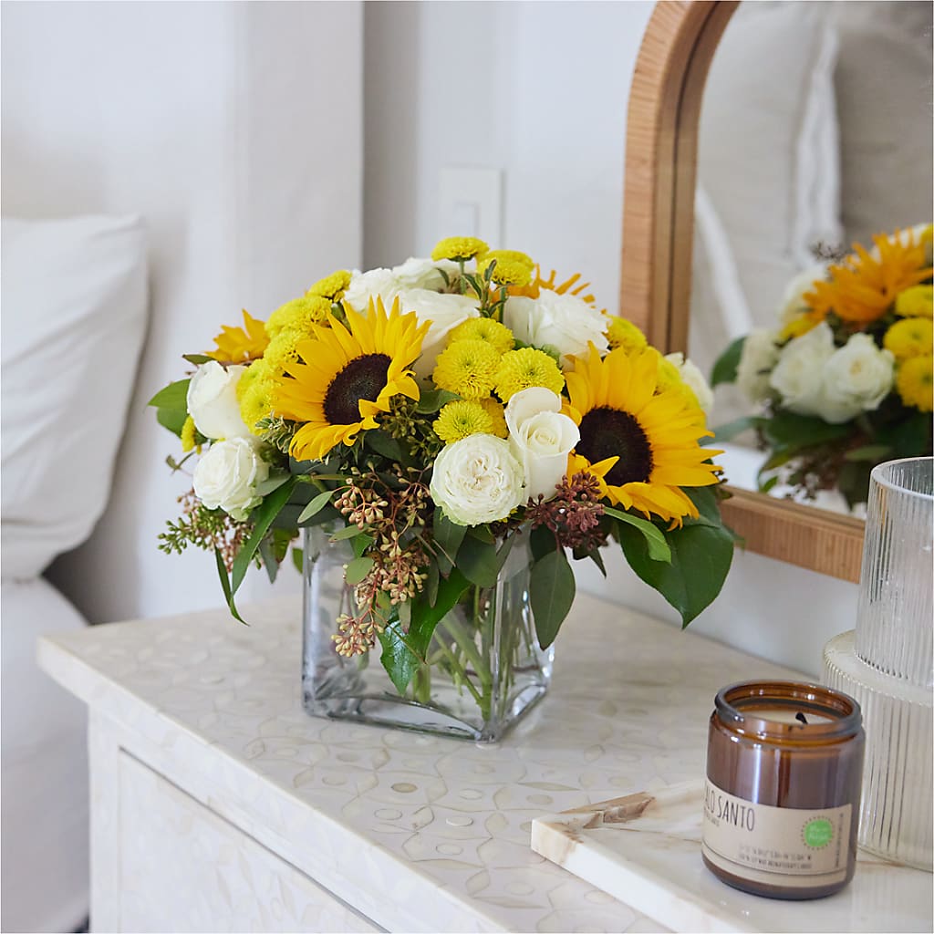 Luminous Morning Bouquet –  Rosewood Flower Shop, Humble TX