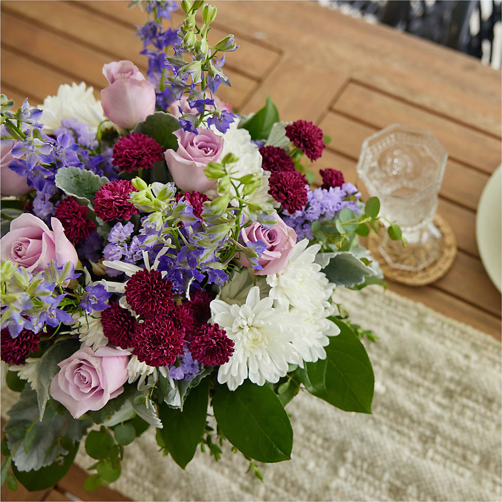Violet Frost Bouquet –  Rosewood Flower Shop, Humble TX