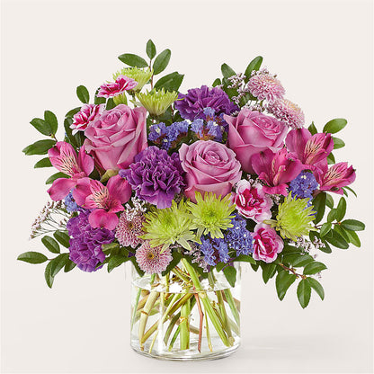 Glass Half Full Bouquet –  Rosewood Flower Shop, Humble TX