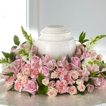 Blooms of Hope Cremation Adornment –  Rosewood Flower Shop, Humble TX