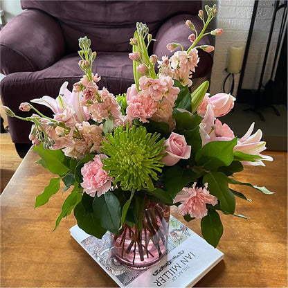 Pretty in Pink Bouquet –  Rosewood Flower Shop, Humble TX