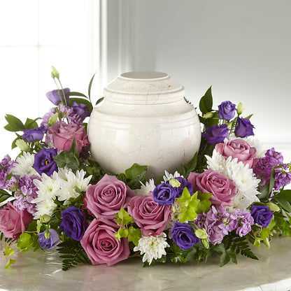 Blooming Sympathy Cremation Adornment –  Rosewood Flower Shop, Humble TX