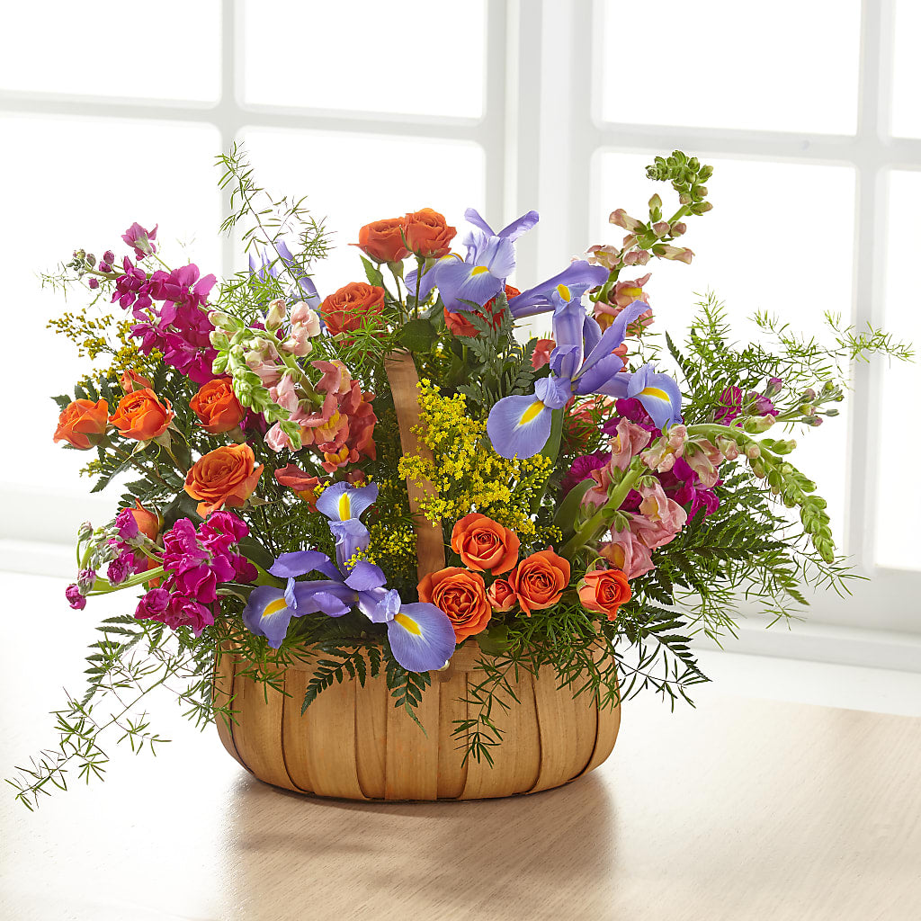 Garden of Life Basket –  Rosewood Flower Shop, Humble TX