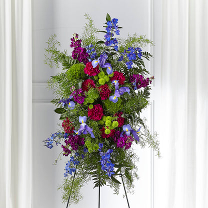 Heavenly Skies Standing Spray –  Rosewood Flower Shop, Humble TX