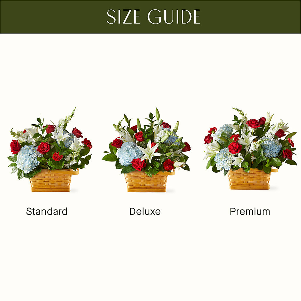 Greater Glory Basket –  Rosewood Flower Shop, Humble TX