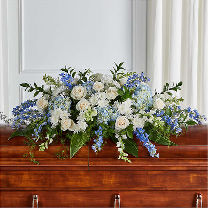Timeless Essence Casket Spray –  Rosewood Flower Shop, Humble TX