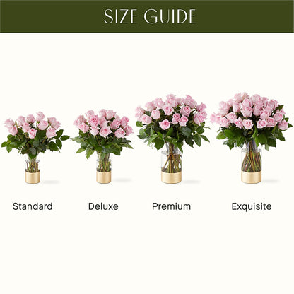 Picture Perfect Pink Rose Bouquet –  Rosewood Flower Shop, Humble TX