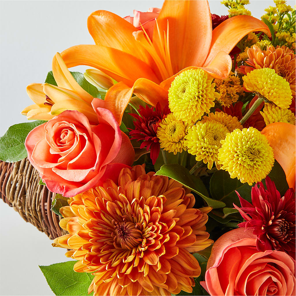 Bouquet of Blessings Cornucopia –  Rosewood Flower Shop, Humble TX