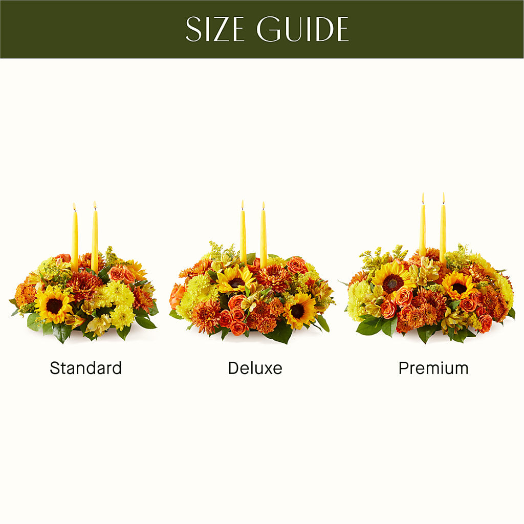 Autumn Harmony Centerpiece –  Rosewood Flower Shop, Humble TX