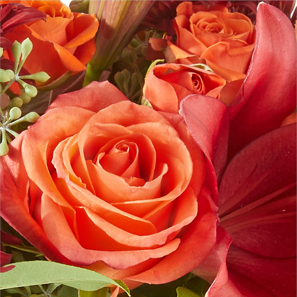 Crimson Leaves Bouquet –  Rosewood Flower Shop, Humble TX