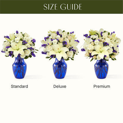 Sapphire Rush Bouquet –  Rosewood Flower Shop, Humble TX