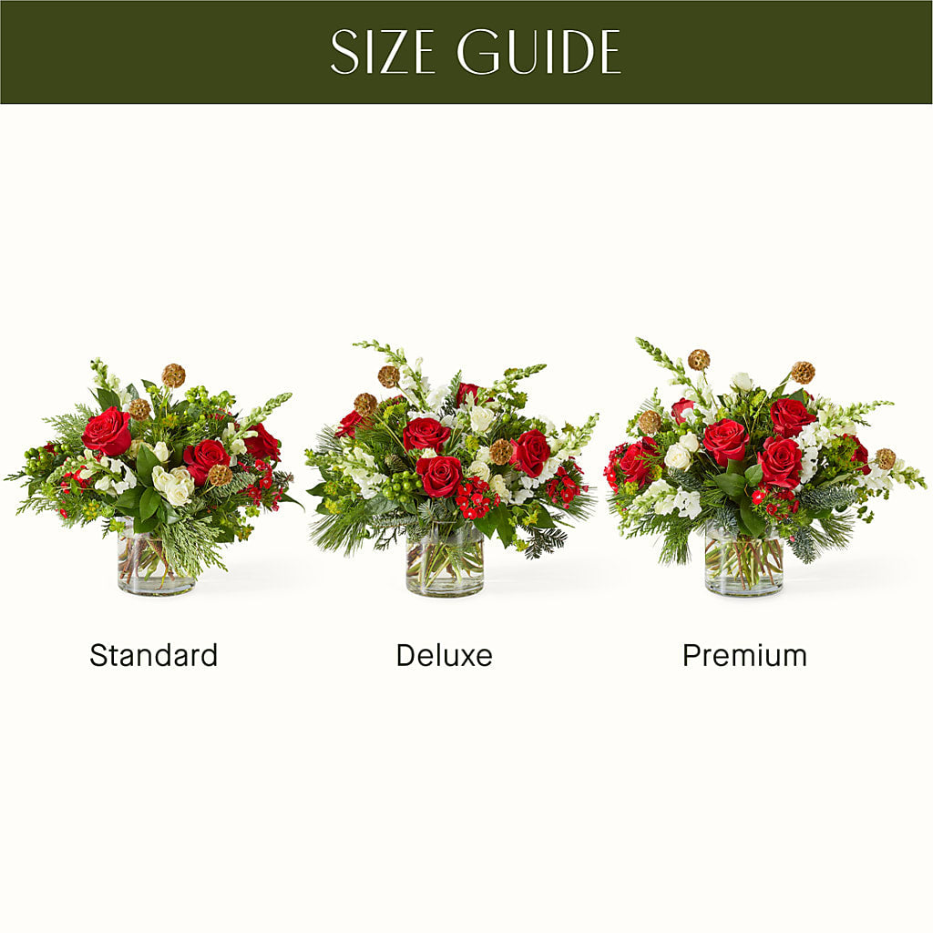 Deck the Halls Bouquet –  Rosewood Flower Shop, Humble TX