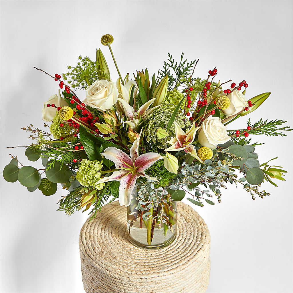 Berry & Bright Bouquet –  Rosewood Flower Shop, Humble TX