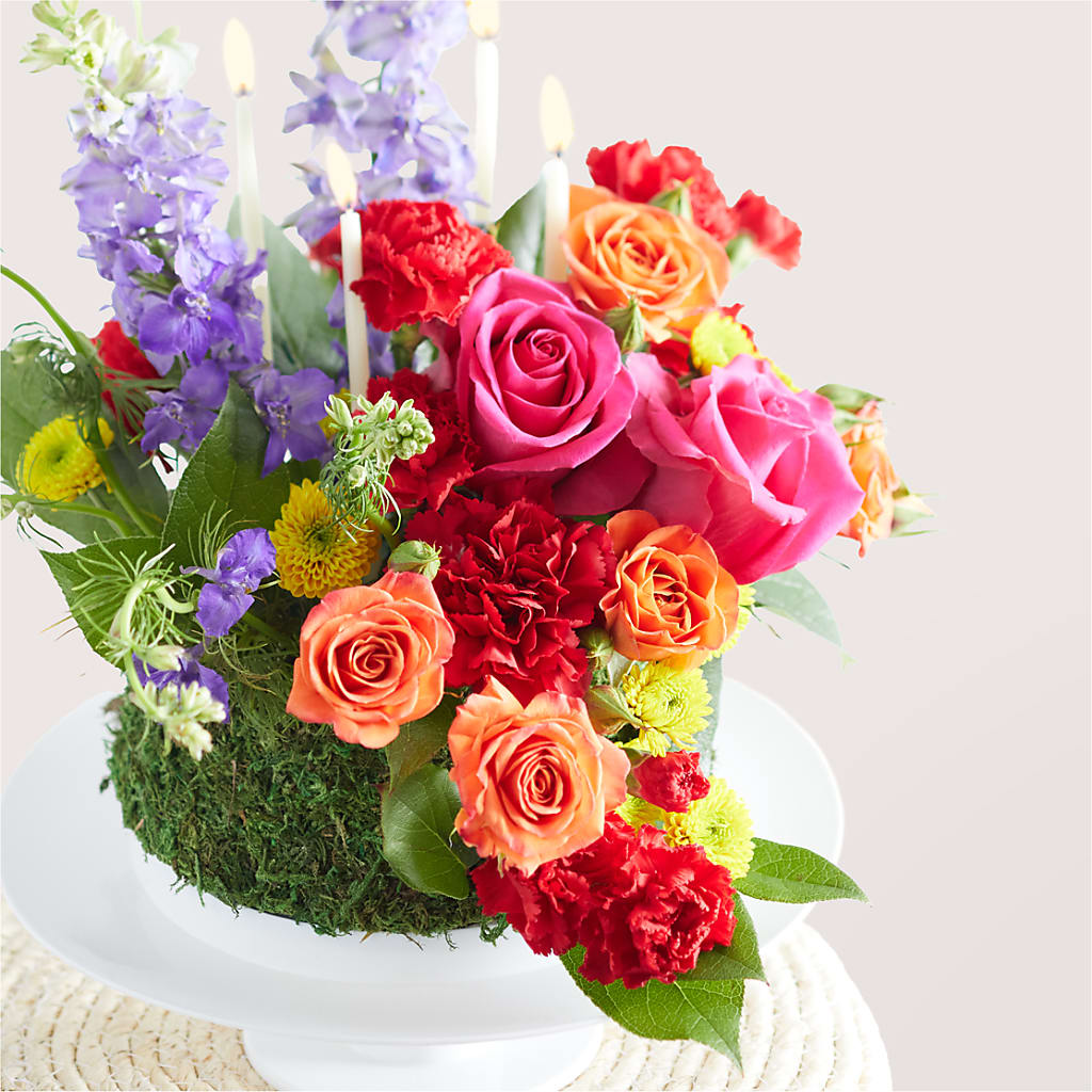 Best Year Yet Floral Cake –  Rosewood Flower Shop, Humble TX