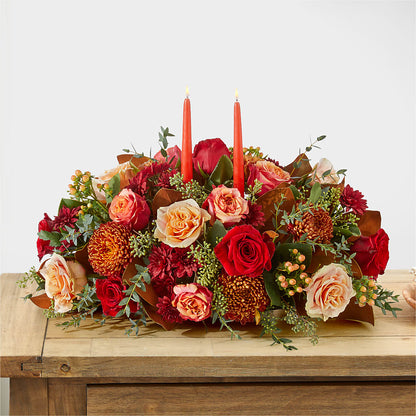 Gather Near Centerpiece –  Rosewood Flower Shop, Humble TX