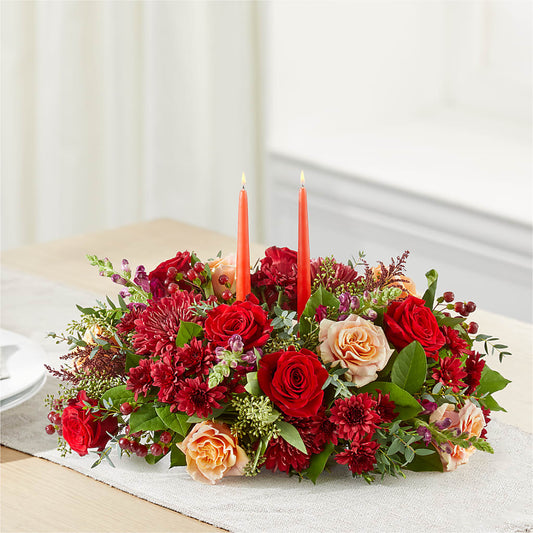 Most Thankful Centerpiece –  Rosewood Flower Shop, Humble TX