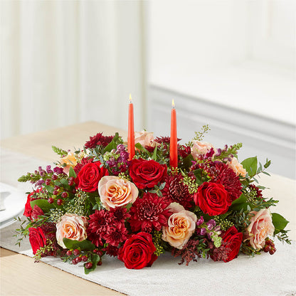 Most Thankful Centerpiece –  Rosewood Flower Shop, Humble TX