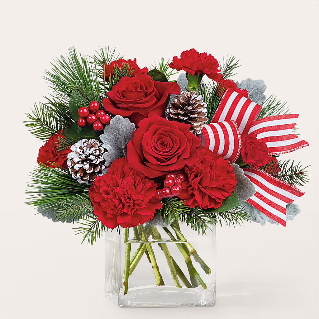 Baking Spirits Bright Bouquet –  Rosewood Flower Shop, Humble TX
