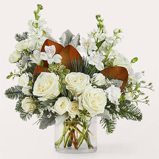 Fresh Snowfall Bouquet –  Rosewood Flower Shop, Humble TX