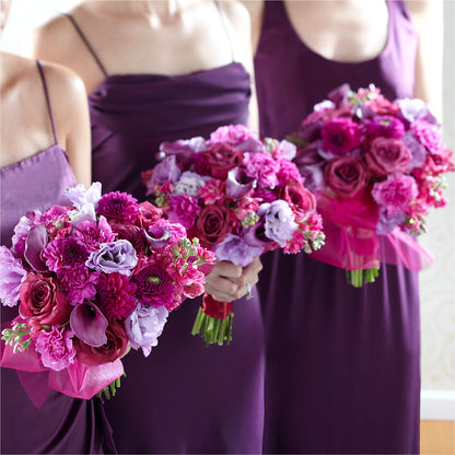 Bridesmaid's Garden Bouquet –  Rosewood Flower Shop, Humble TX