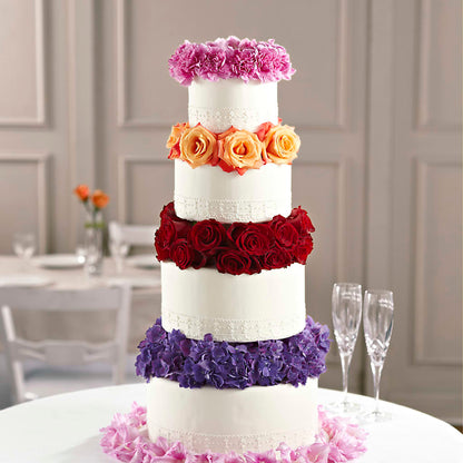 Infinite Love Cake Décor –  Rosewood Flower Shop, Humble TX