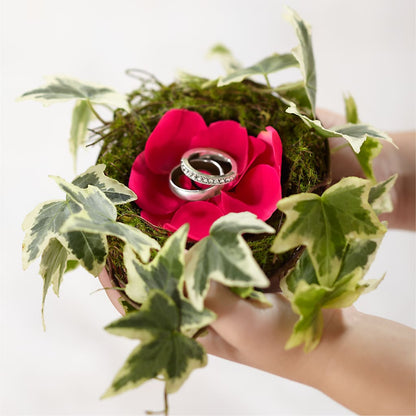 Lila Rose Ring Nest –  Rosewood Flower Shop, Humble TX