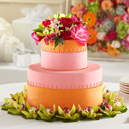 Sweet Citrus Cake Decor –  Rosewood Flower Shop, Humble TX