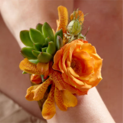 Irresistible Love Wrist Corsage –  Rosewood Flower Shop, Humble TX