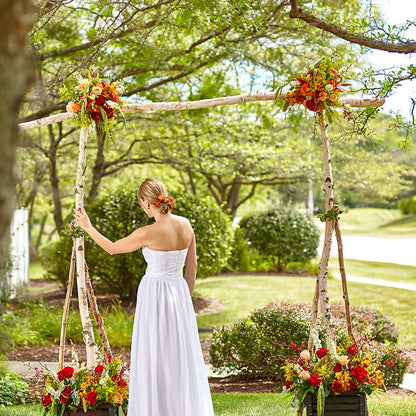 Arbor of Love Archway –  Rosewood Flower Shop, Humble TX