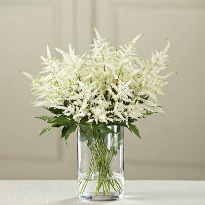 White Astilbe Bouquet –  Rosewood Flower Shop, Humble TX